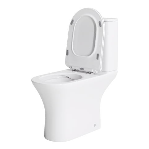 Orange C01-000w унитаз-компакт безободковый, с микролифтом