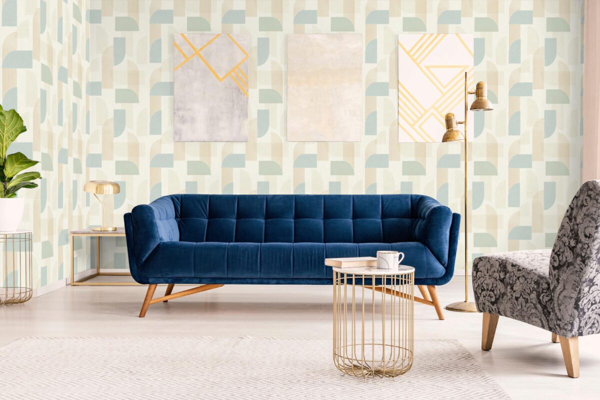 MN 3309 Обои Grandeco (Maison) (1*12) 10,05х0,53 винил на флизелине