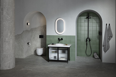 Унитаз Vitra Liquid 7321B403-0075 подвесной, безободковый, белый глянец