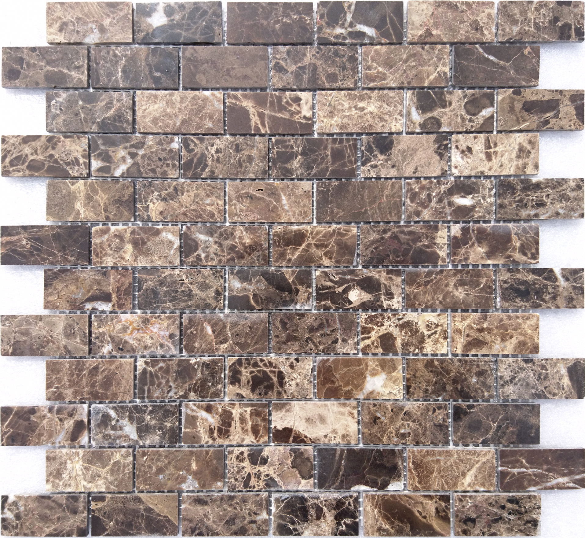 Мозаика Caramelle Emperador Dark POL 23x48x4