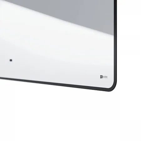 Зеркало Lemark MIOBLACK 45х80см с интерьерной подсветкой, с подогревом