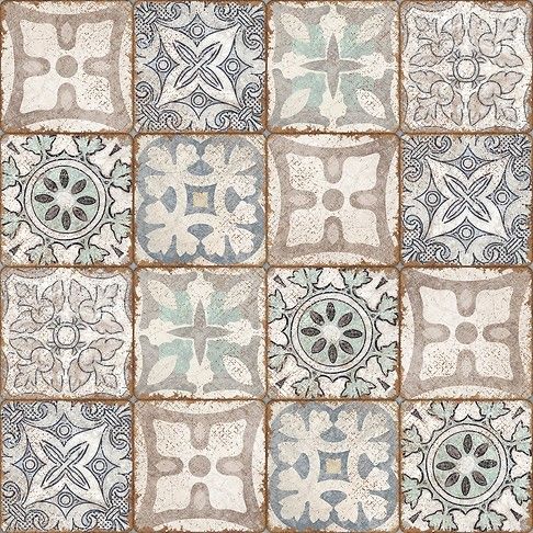 Керамогранит Cersanit Majolica многоцветный 42х42