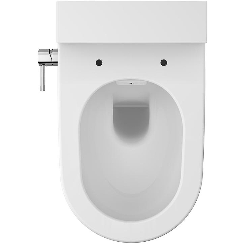 Унитаз подвесной безободковый VitrA Nest 5176B003-6233 с функцией биде и сиденьем микролифт, белый
