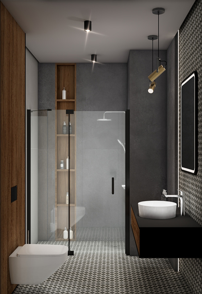 Керамогранит Kerama Marazzi Турнель серый светлый обрезной 80х160