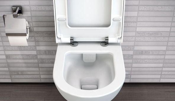 Унитаз-компакт VitrA Sento 9830B003-7203 безободковый с тонким сиденьем микролифт