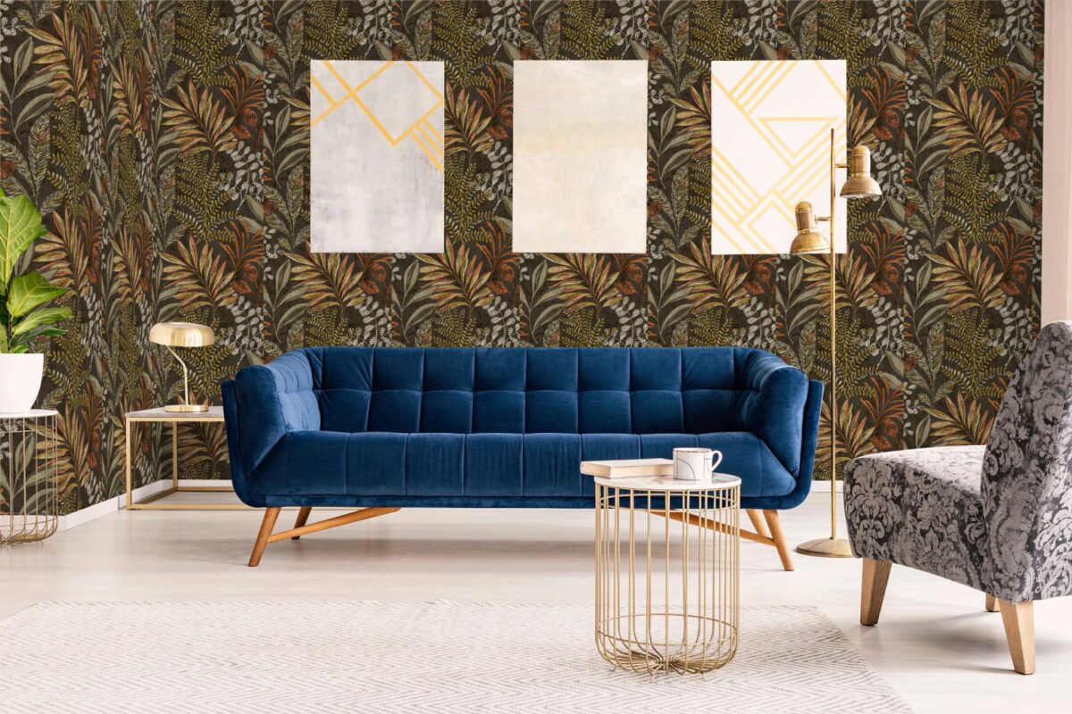 MN 3110 Обои Grandeco (Maison) (1*12) 10,05х0,53 винил на флизелине