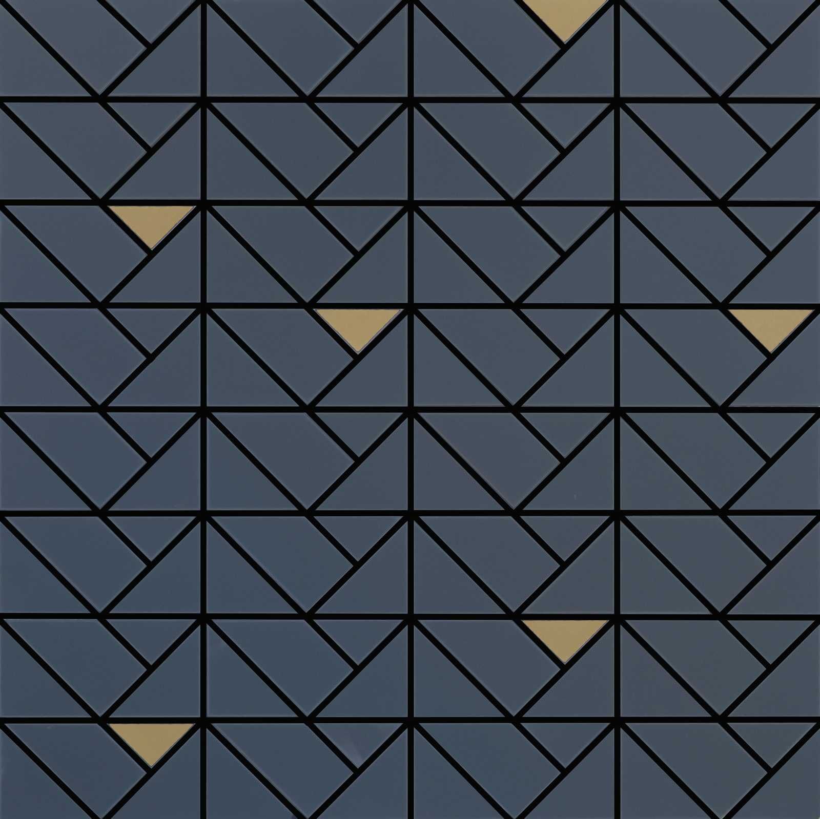 Мозаика Marazzi Italy Eclettica Blue Bronze 40x40