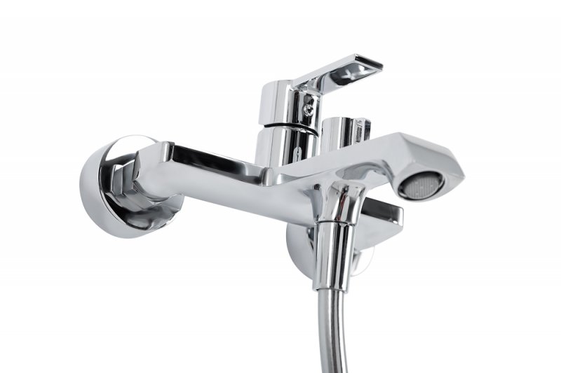 Смеситель для ванны с душем BelBagno Aurora AURORA-VASM-CRM хром глянцевый
