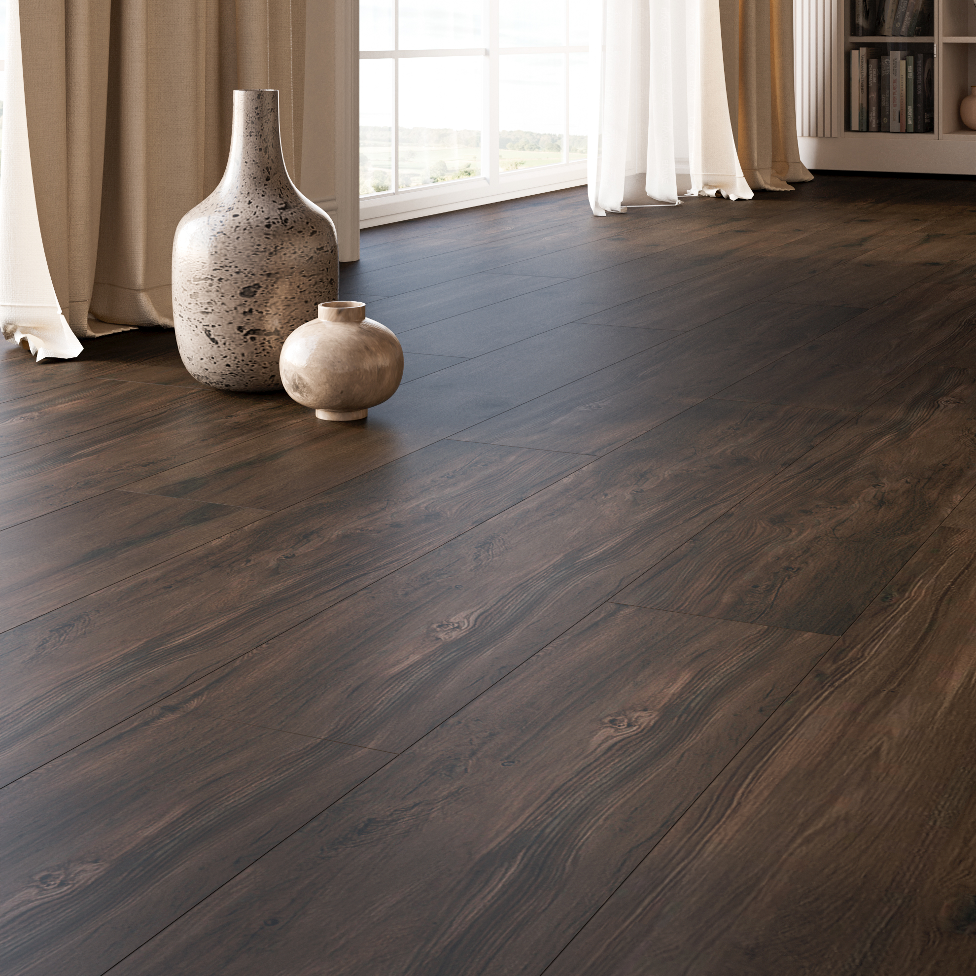 Керамогранит Kerama Marazzi Сальветти венге обрезной 20х119,5