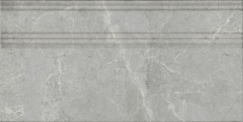 FME026R Плинтус Риальто дымчатый глянцевый обрезной 20x40x1,6