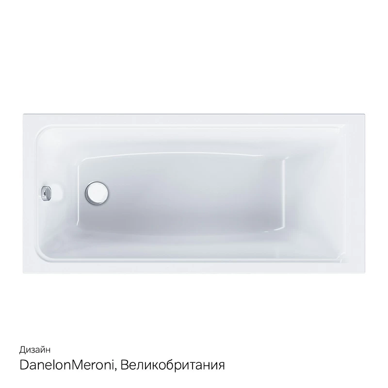Ванна акриловая 150x70 AM.PM Gem W90A-150-070W-A1 белая глянцевая