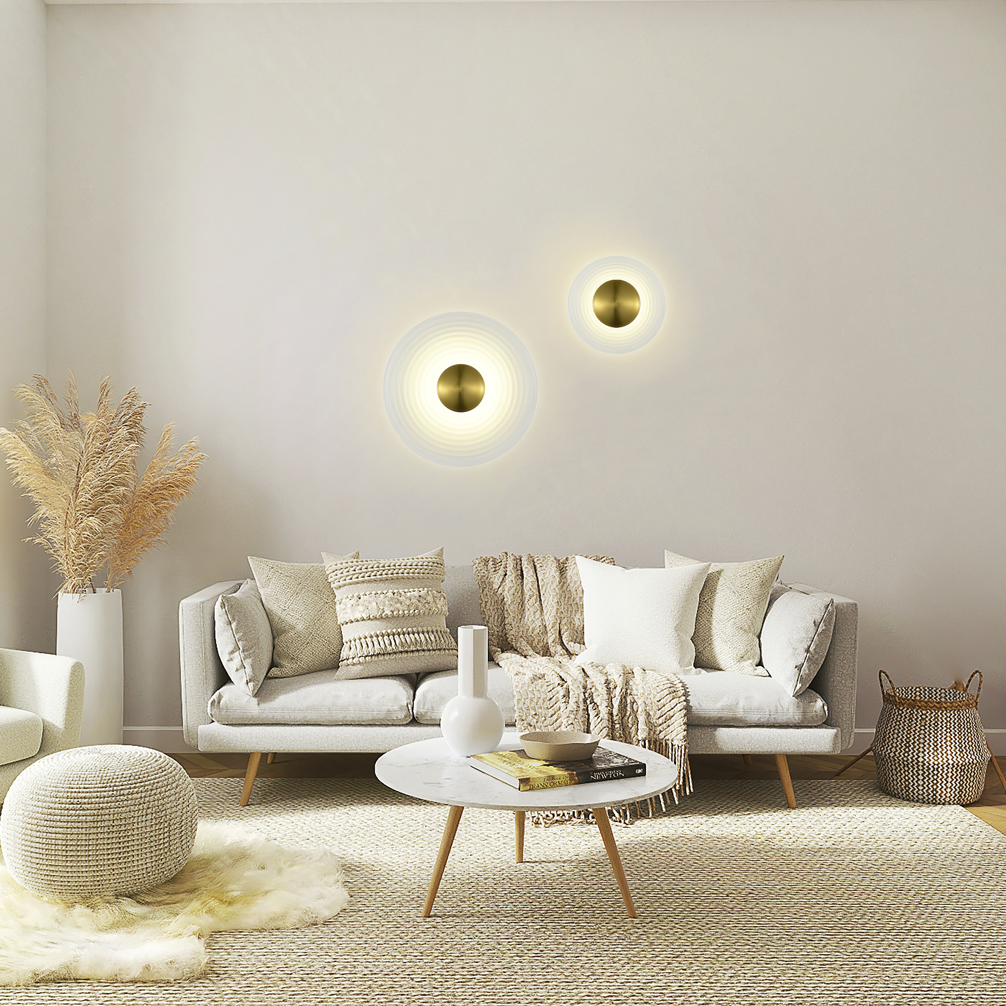 Светильник настенный MOON LED 6W 3000K