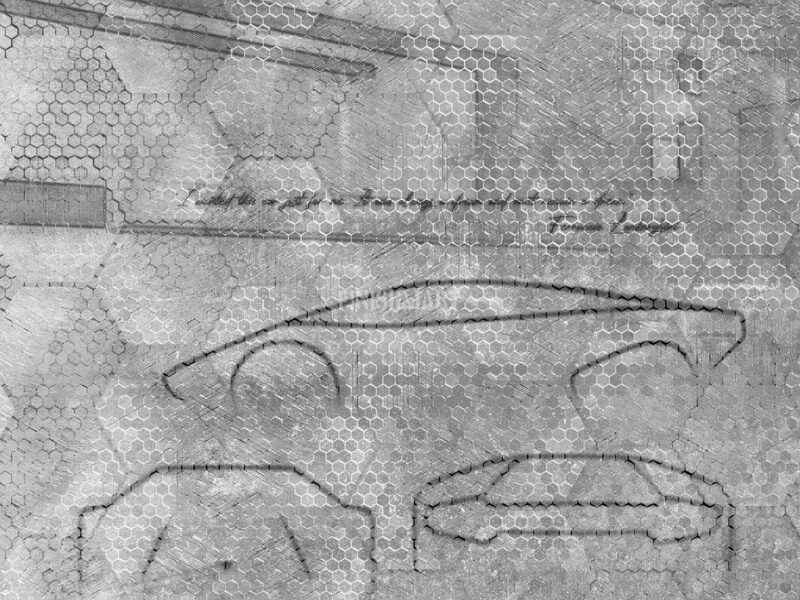 90056 Панно Zambaiti (Lamborghini II) (1*1) 3,30x3,00 винил на флизелине