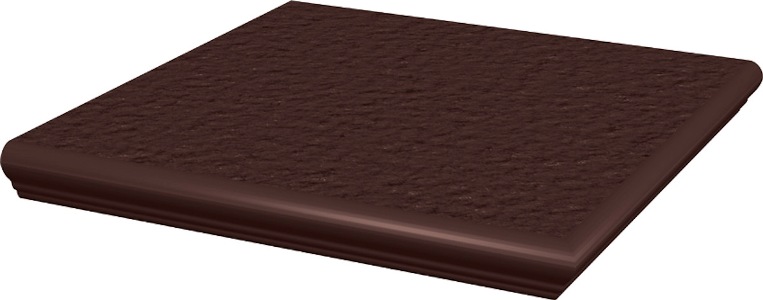 Клинкер Paradyz Ступень угловая NATURAL BROWN DURO STOPNICA NARO NA KAPINOS 33X33 G1