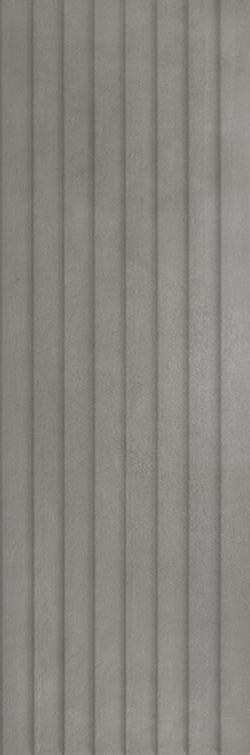 Керамическая плитка Ragno Плитка Terracruda Piombo Struttura Verso 3d Rett. 40х120