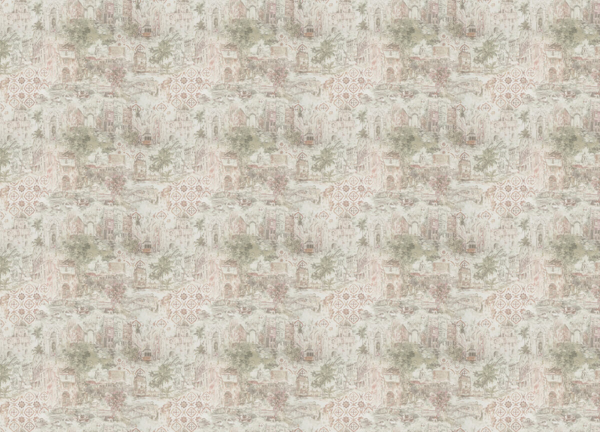 KM6602 Обои Kerama Marazzi (Reflection/Azulezu/Impression/Jungle/Exotik/Oasis) (1*4) 10,05*1,06 винил на флизелине