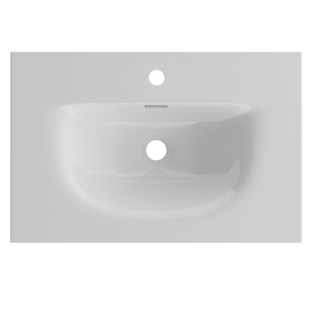 Раковина BelBagno 71 см BB-8099-3-70 белая
