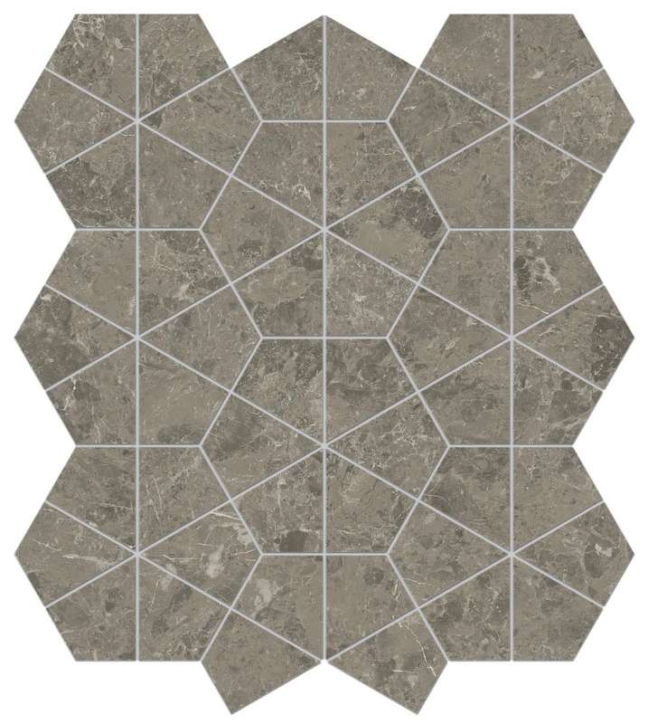 Мозаика Marvel Meraviglia Grigio Elegante Hexagon Lapp. (AJQ1)