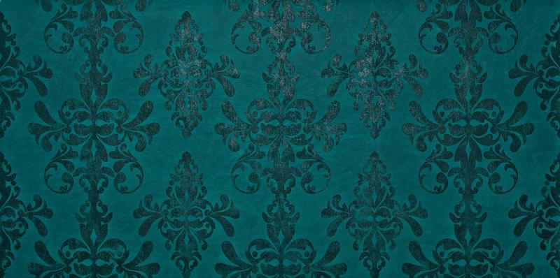 Ewall Petroleum Green Damask (8EDH) Керамическая плитка