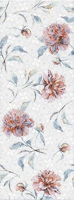Керамическая плитка Kerama Marazzi Плитка Ковентри Цветы 15х40