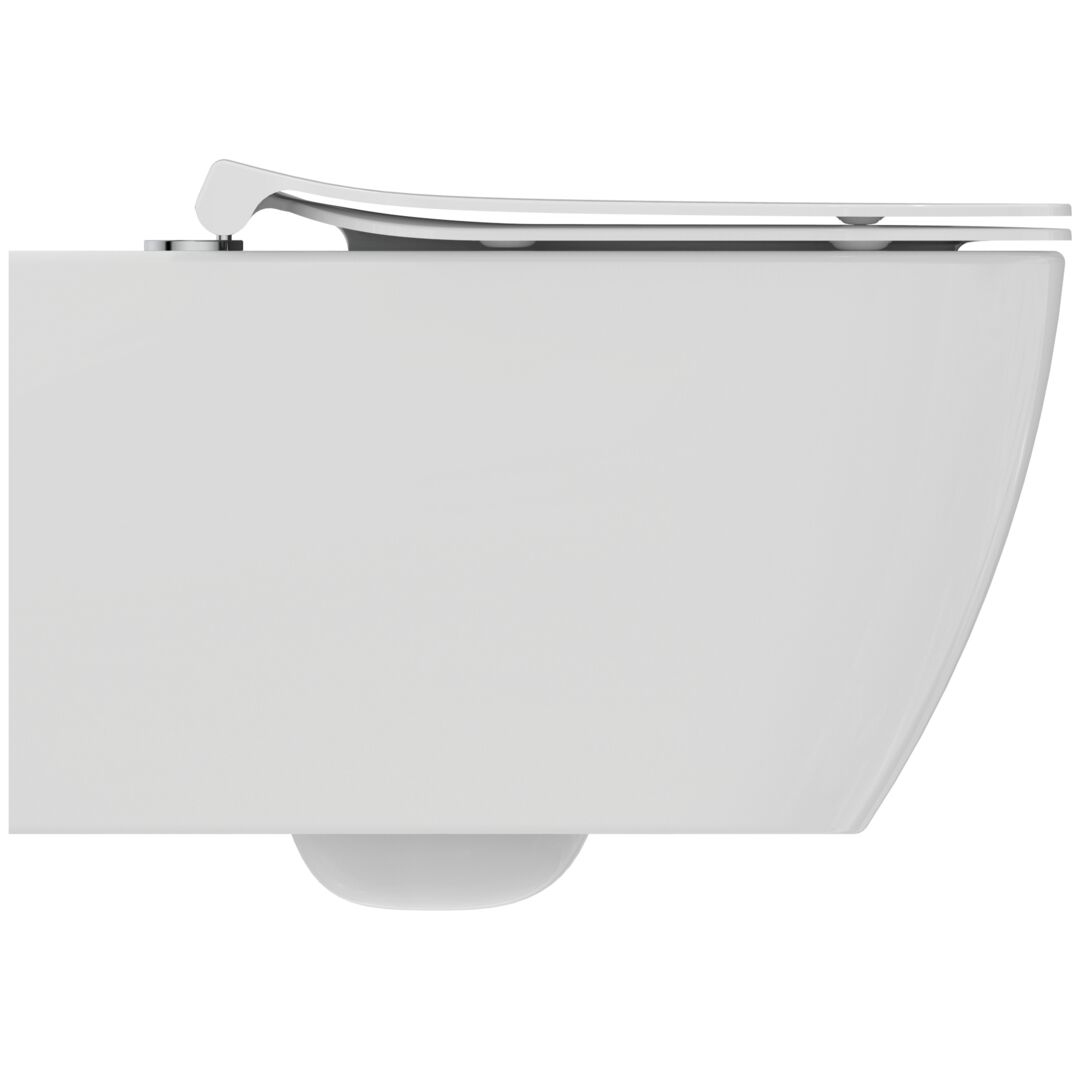Унитаз подвесной безободковый Ideal Standard i.life B T533001 с крышкой-сиденьем микролифт, белый
