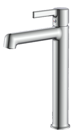 Смеситель для раковины HAIBA HB11814, высокий, латунь, хром