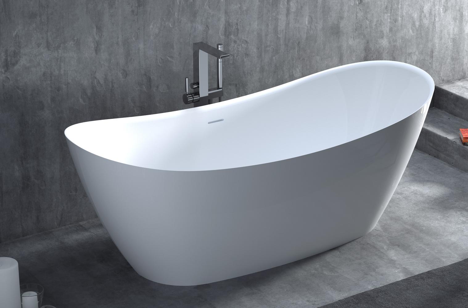 Ванна из искусственного камня Salini Noemi Basso S-Stone 101811SM