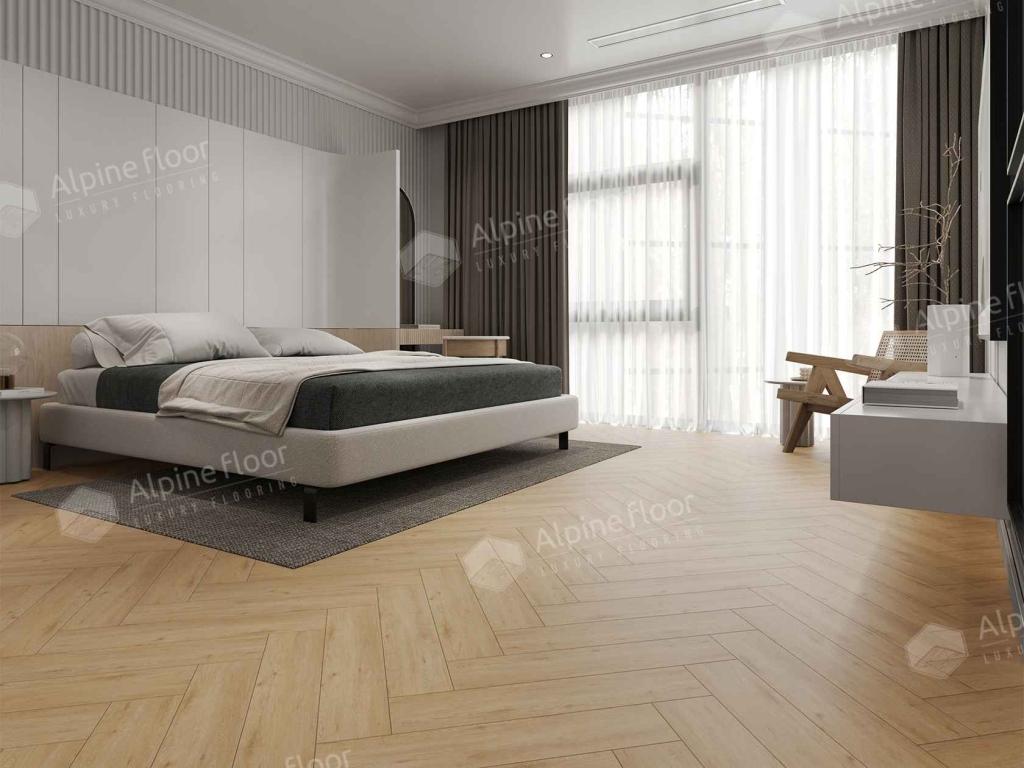 LVT плитка Дуб Лесат ECO 16-26
