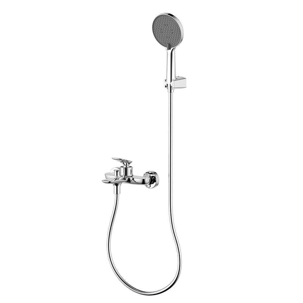 Смеситель для ванны с душем AQUAme Como AQM6512CR хром глянец