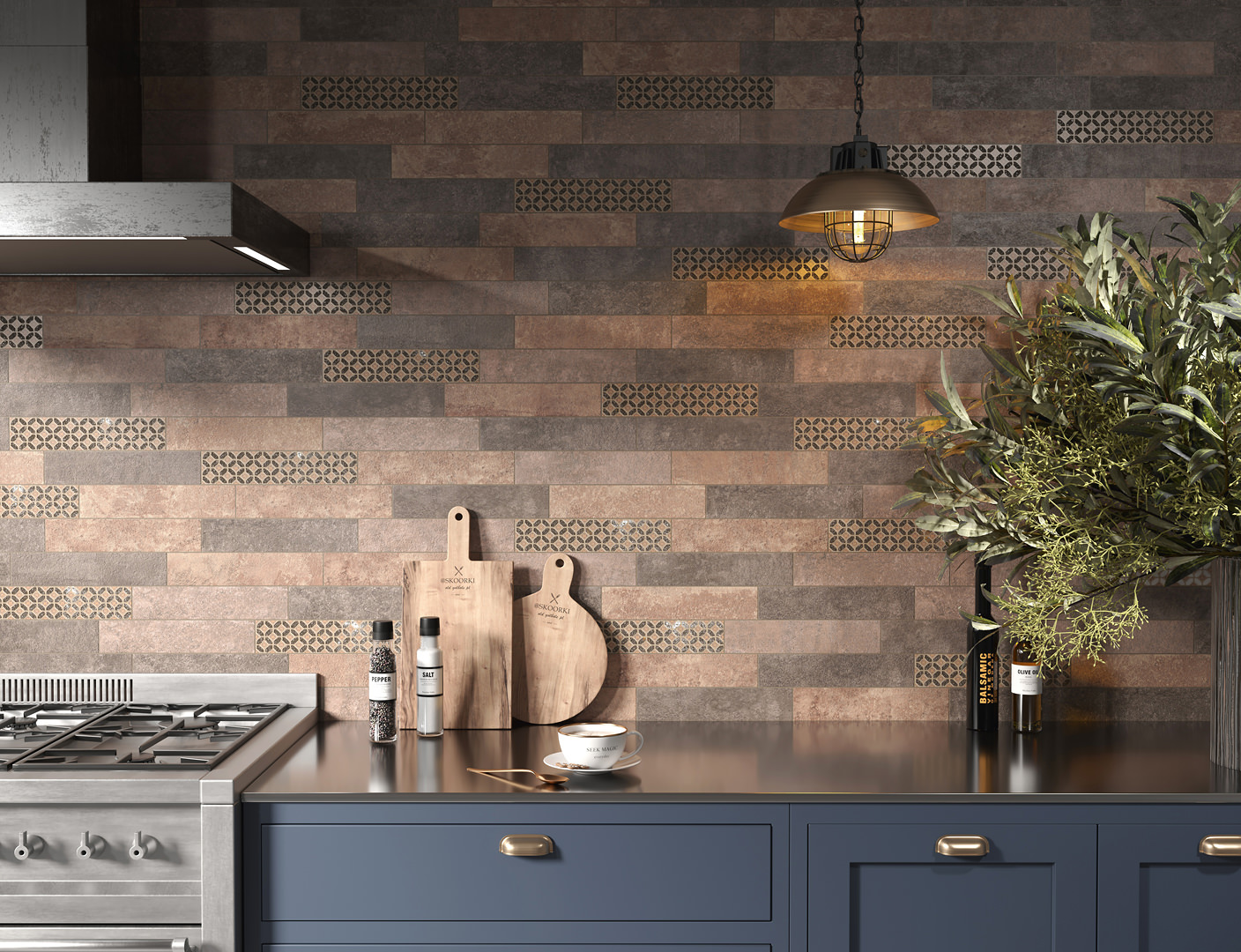 Керамическая плитка Kerama Marazzi Плитка Марракеш розовый темный матовый 6х28,5