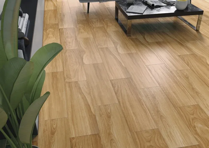 Керамогранит Cersanit Deepwood бежевый рельеф 18,5х59,8