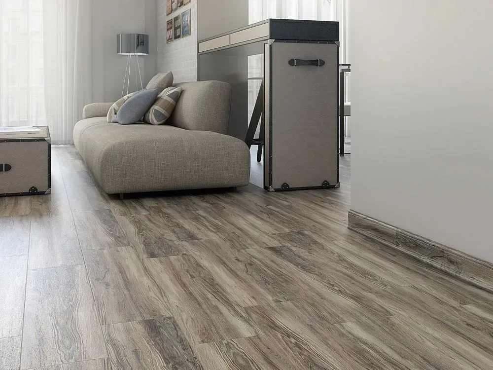 Керамогранит Kerama Marazzi Дувр коричневый обрезной 20х80