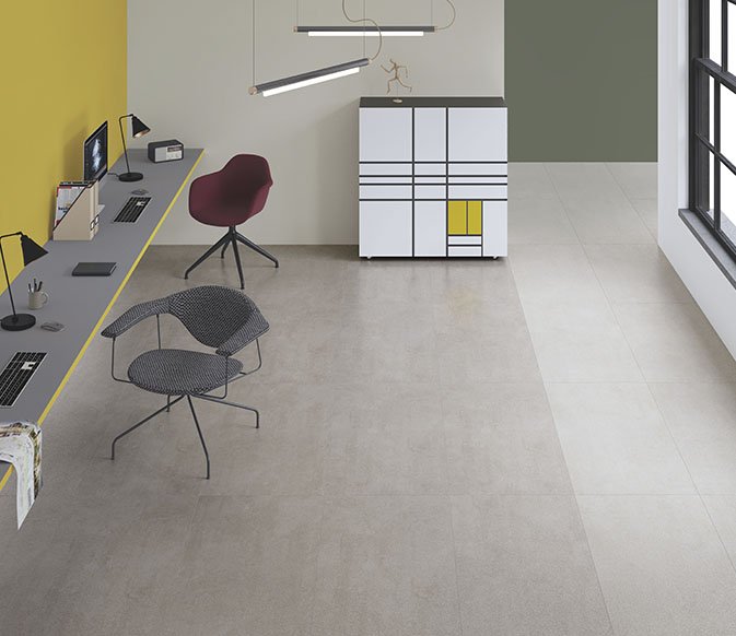 Керамогранит Vitra Beton-X Светлый Лаппато Ректификат 60х60