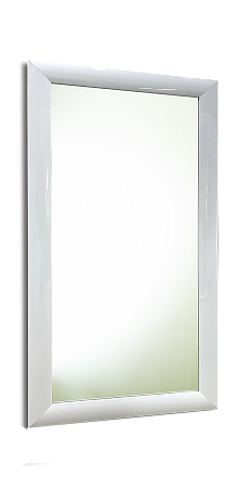 Зеркало Silver Mirrors Глянец белый 410х610