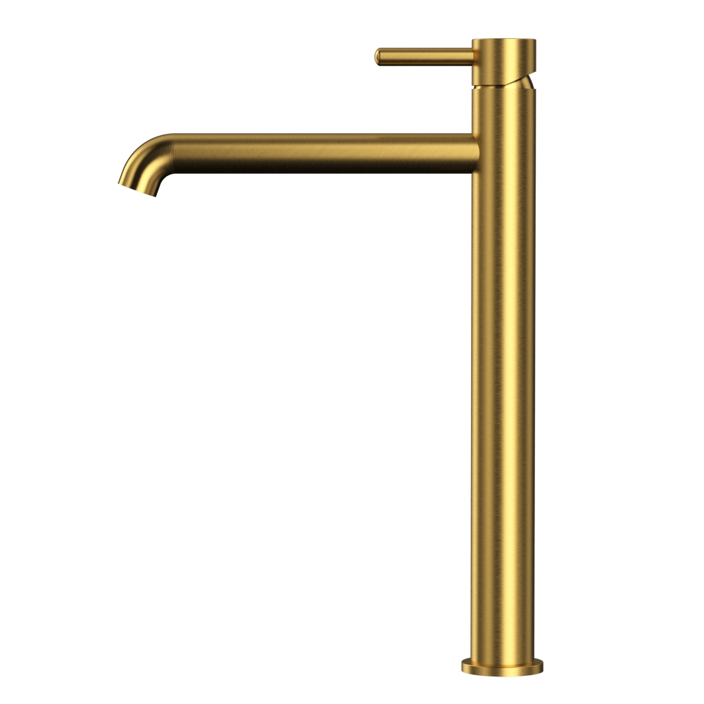 Смеситель для раковины-чаши Whitecross Y brushed gold Y1213GLB брашированное золото
