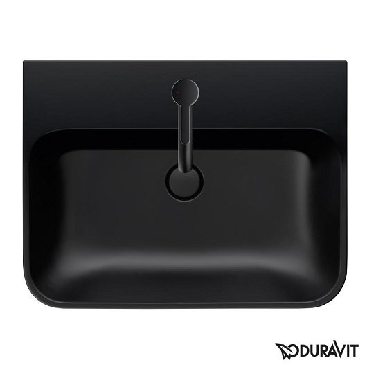 Раковина Duravit Happy D.2 Plus 2360601300 60x46 см антрацит матовая