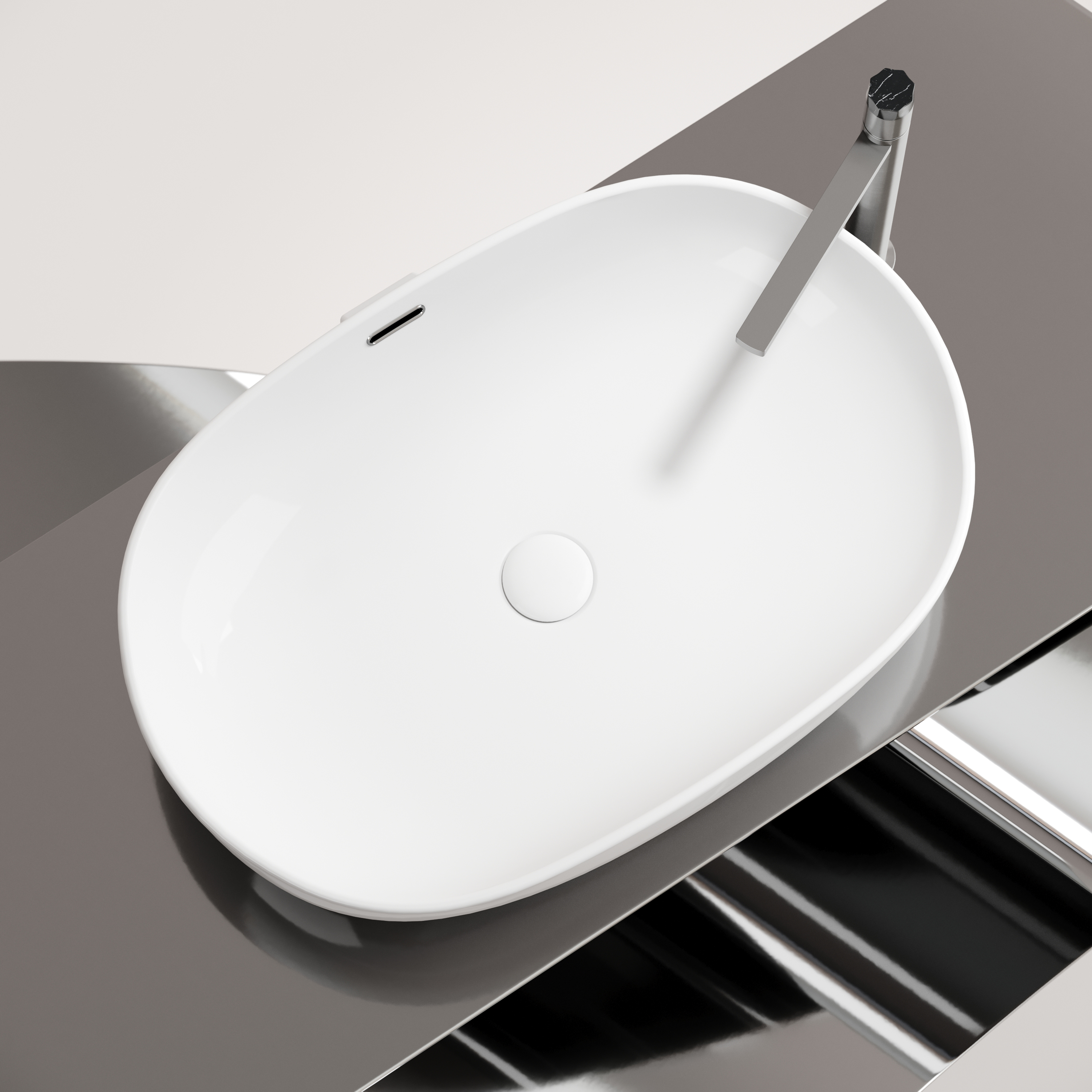 Раковина Ceramica Nova Element 61, см CN6064 белый