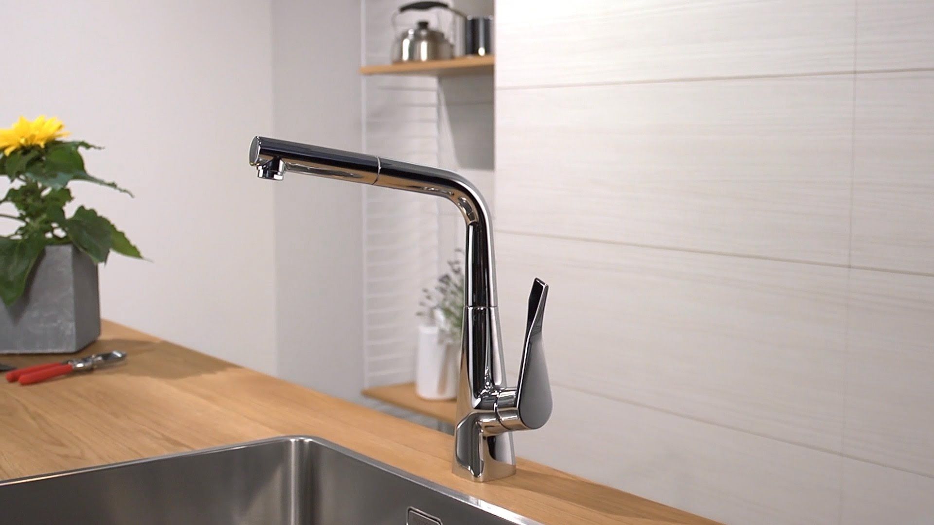 Смеситель для кухни Hansgrohe Metris 14821800