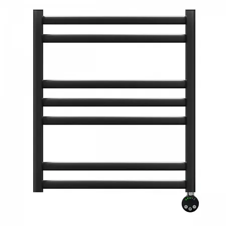 Полотенцесушитель электрический Lemark Unit П7 LM45607EBL 500x600, левый/правый, черный