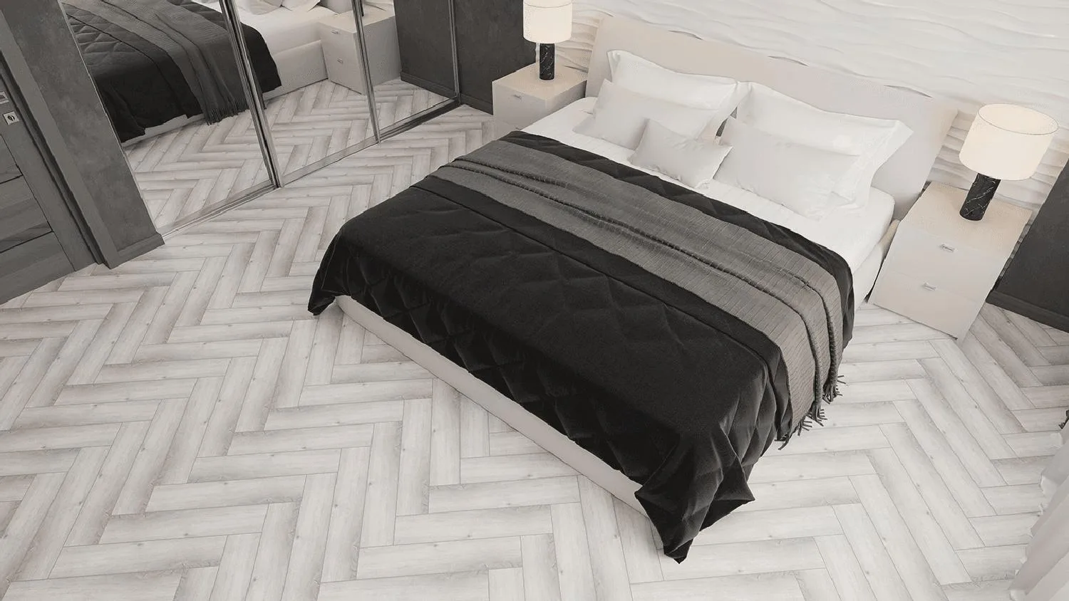 LVT плитка Дуб Альхена ECO 16-12