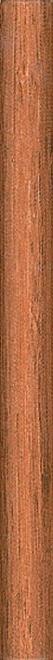 Керамическая плитка Kerama Marazzi Бордюр Карандаш Дерево коричневый матовый 2х25