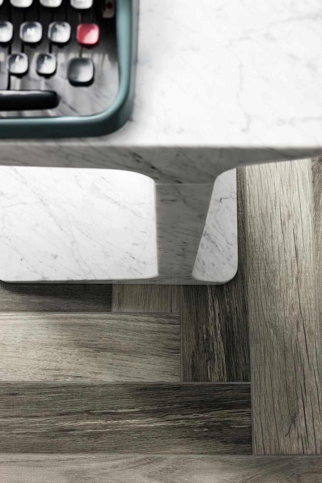Керамогранит Marazzi Italy Treverkfusion Grey 10х70