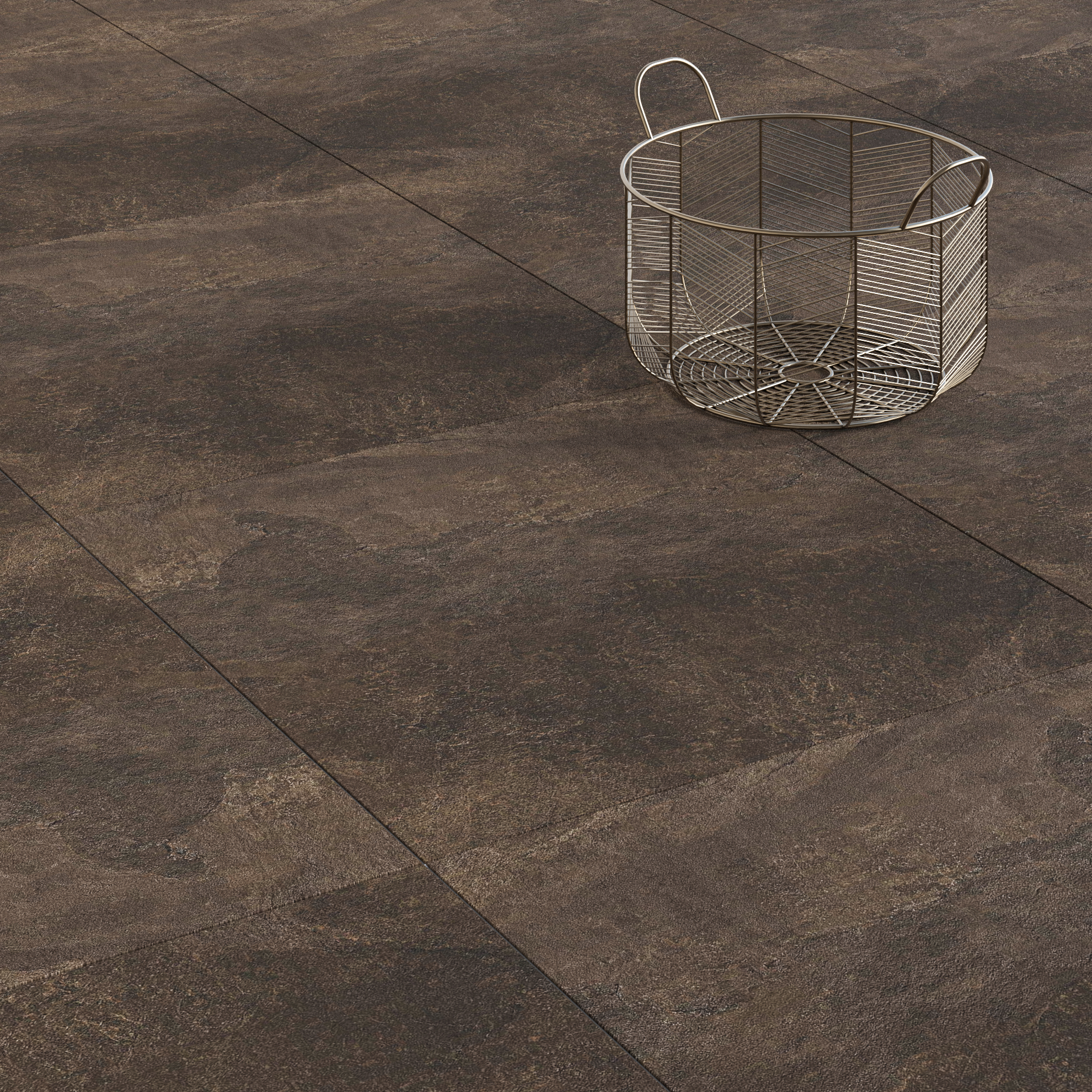 Керамогранит Kerama Marazzi Про Стоун коричневый обрезной 60х60