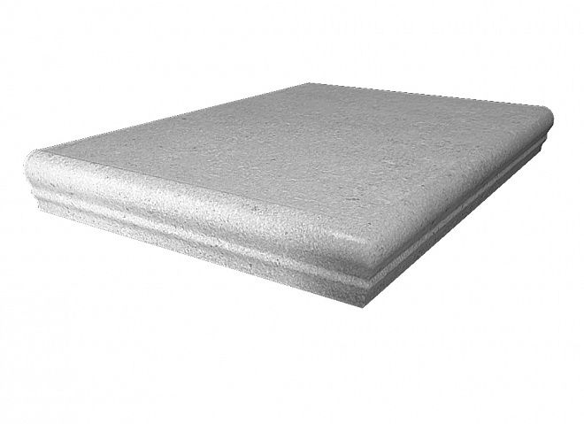 Керамогранит Kerama Marazzi Ступень угловая Аллея серый светлый 30х30