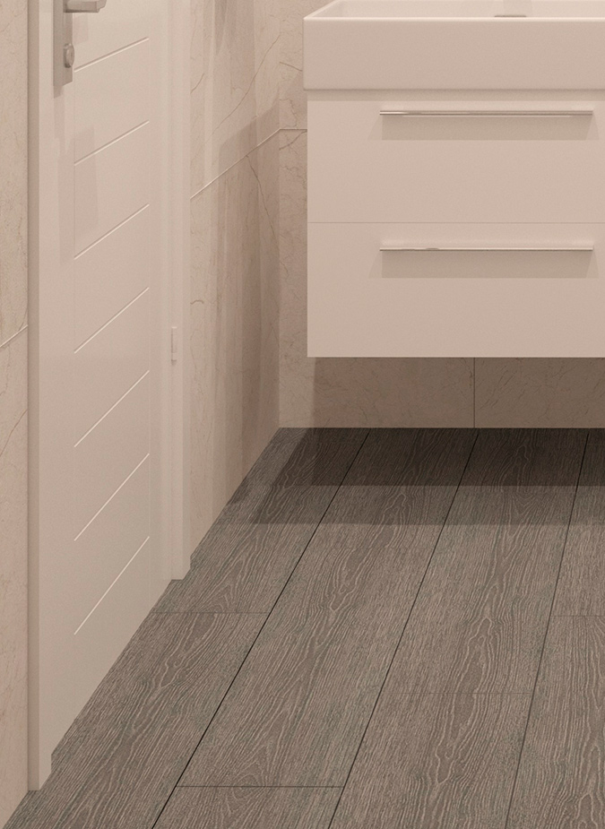 Керамогранит Kerama Marazzi Абете серый светлый обрезной 20х80