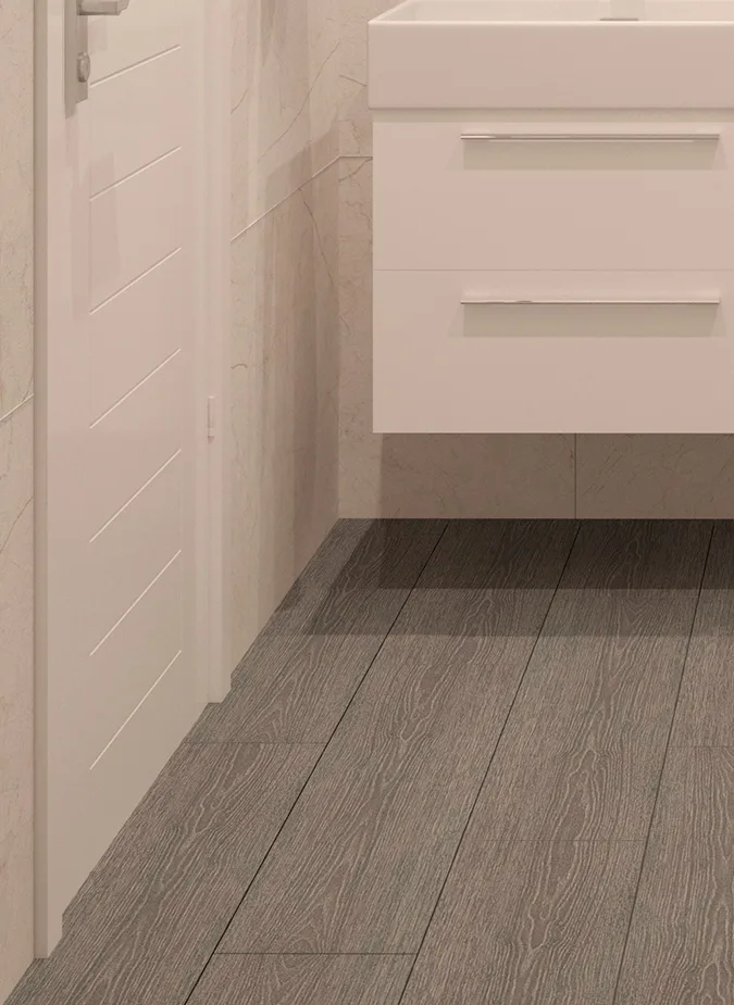 Керамогранит Kerama Marazzi Абете серый светлый обрезной 20х80