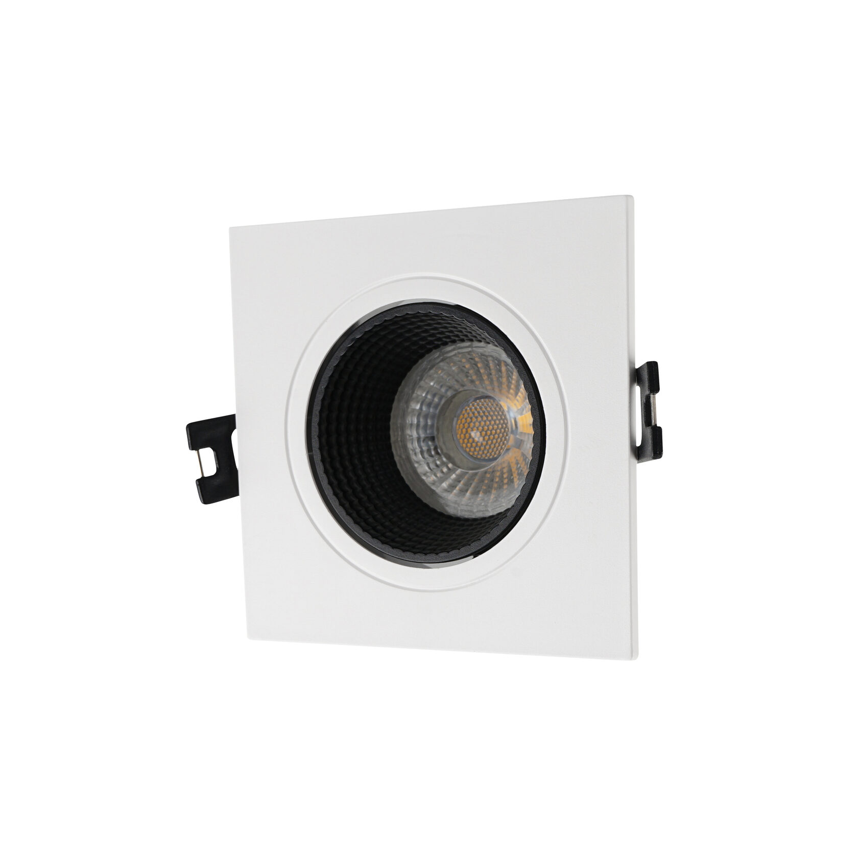 Точечный встраиваемый светильник Denkirs DK3071-WH+BK