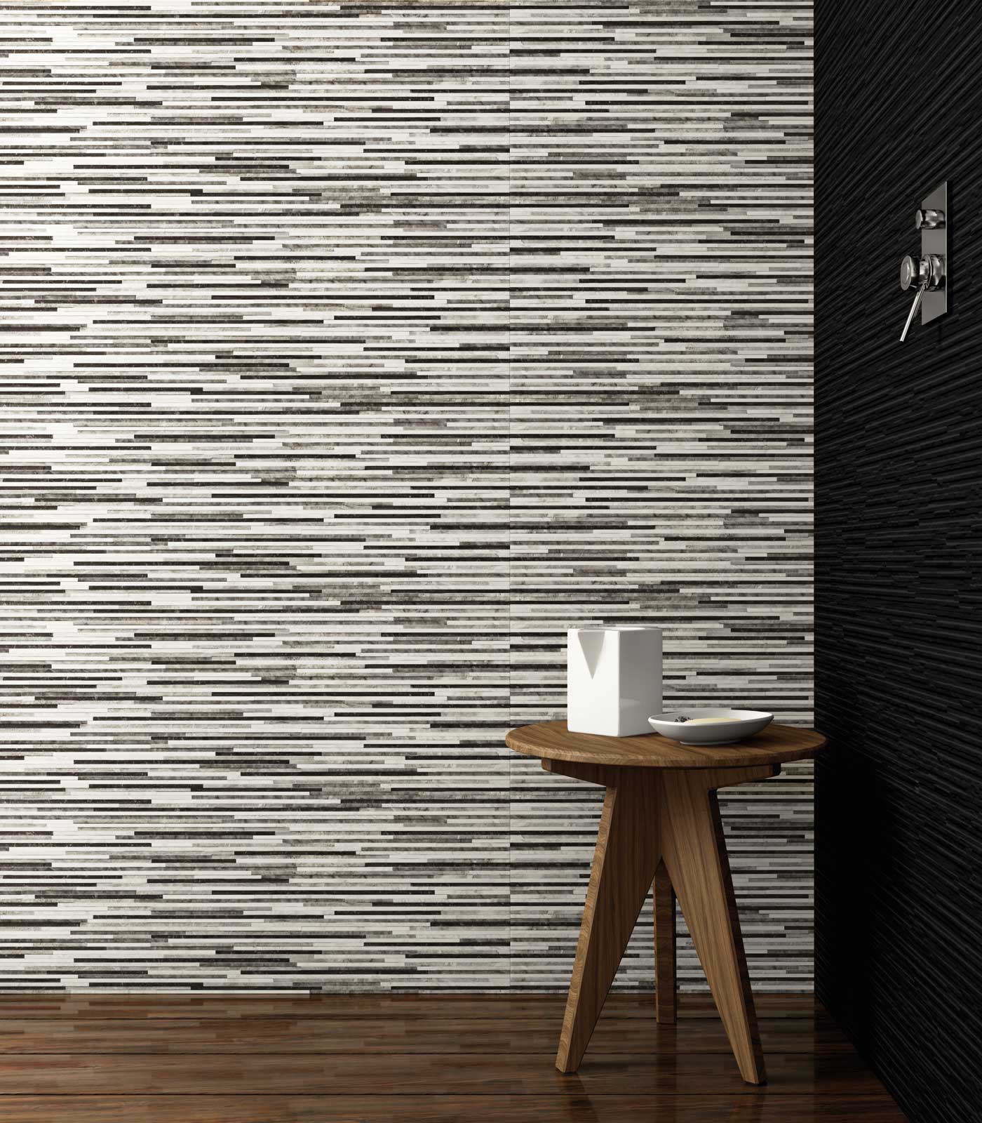 Керамическая плитка Marazzi Italy Плитка Rt-Altai Nat Black 32х89