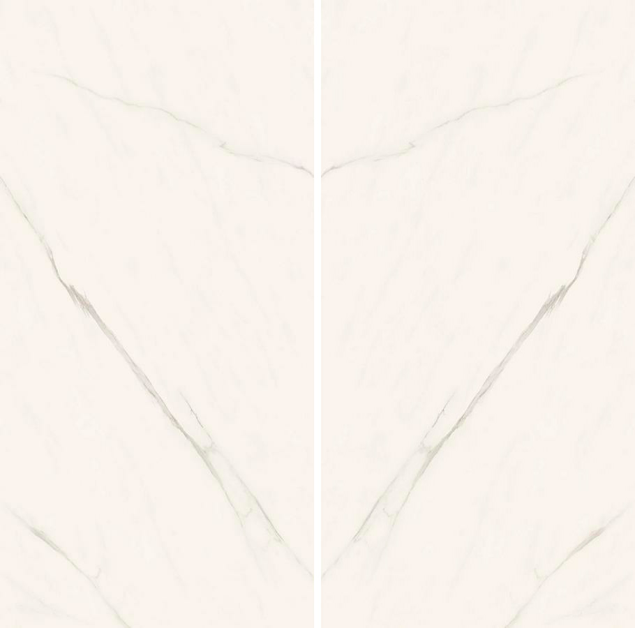 Керамогранит Calacatta Meraviglia Bookmatch Silk - 12mm ST