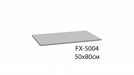 Fixsen RIVER FX-5004K Коврик для ванной 1-ый серый